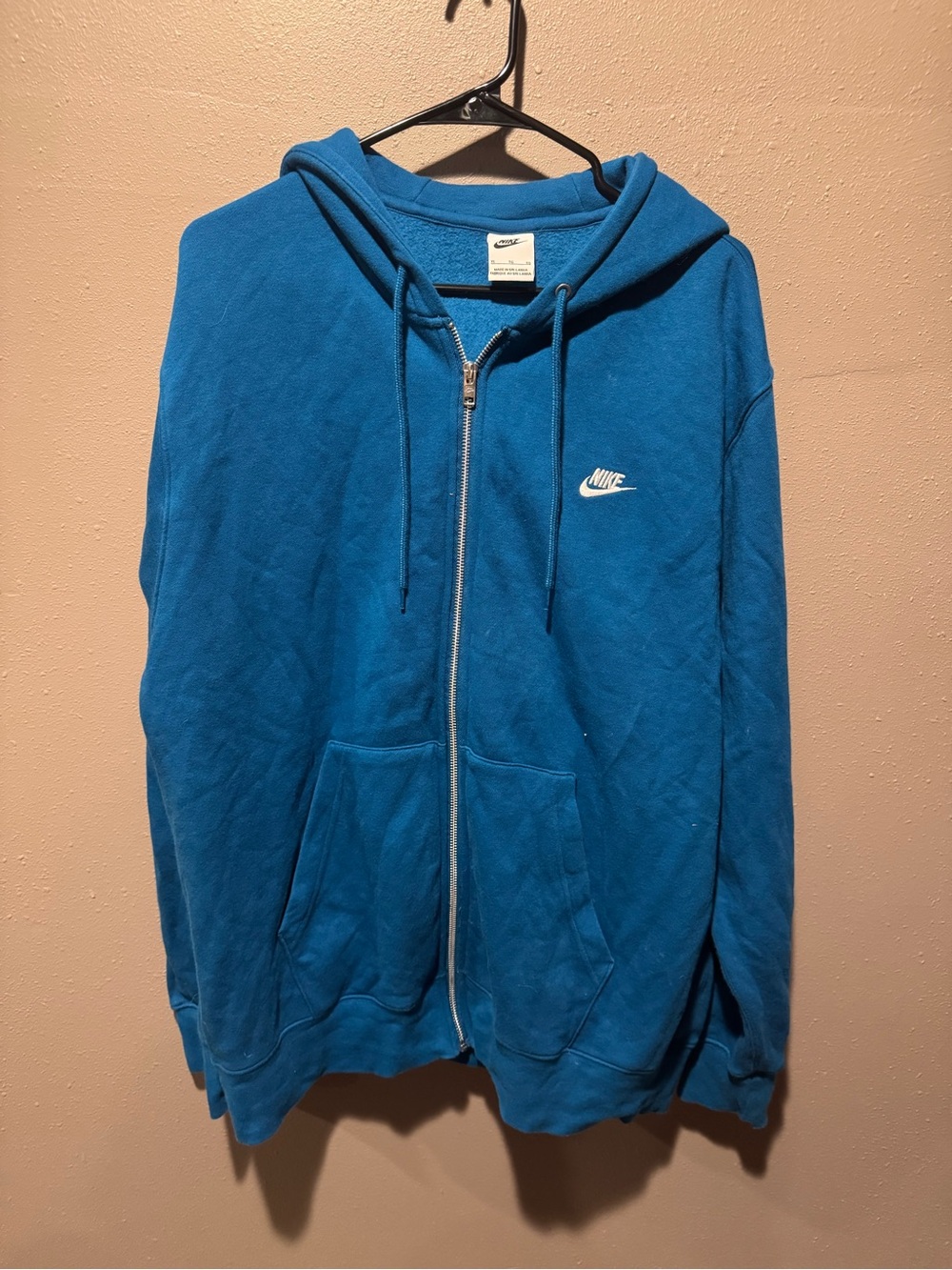 Nike Men’s Blue Full-Zip Hoodie